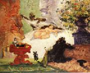 Paul Cezanne A Modern Olympia USA oil painting reproduction